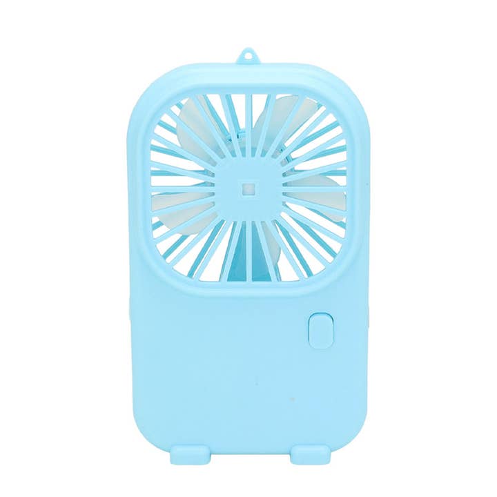 Lumbee Trade - Wholesale Handheld Electric Fan - Portable Light Up USB Rechargeable Hand Fan - Assorted3