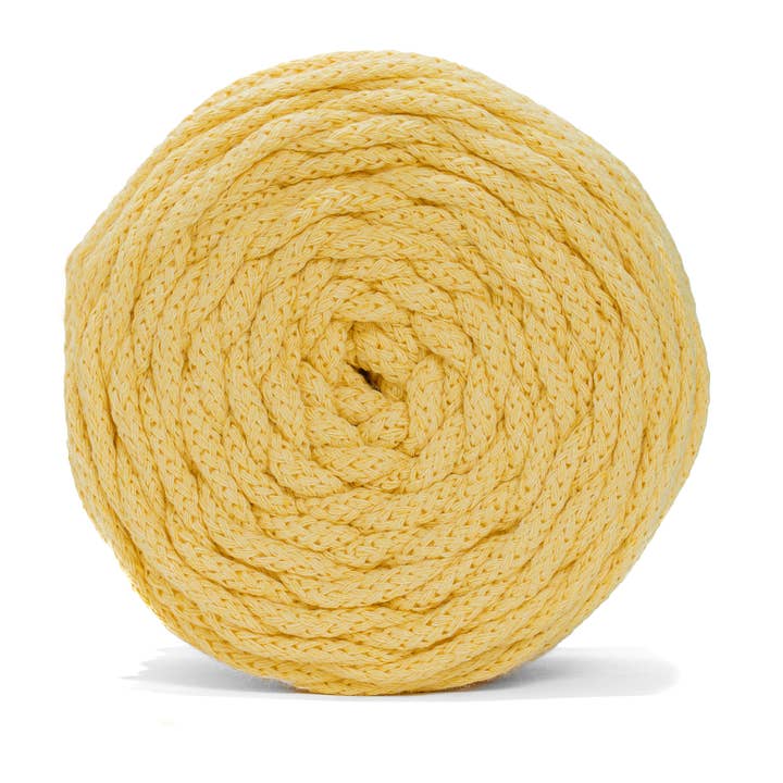 Cotton Air Braided Cord Sunflower Color for wholesale by Ganxxet, Inc.
