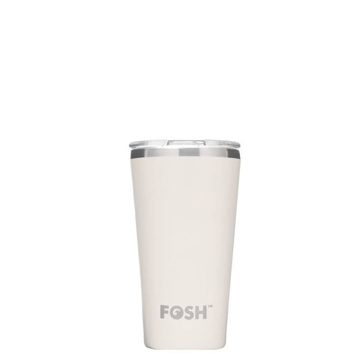 FOSH - Wholesale Insulated Mug/Tumbler - Ice Cream White | Insulated Coffee Cup0