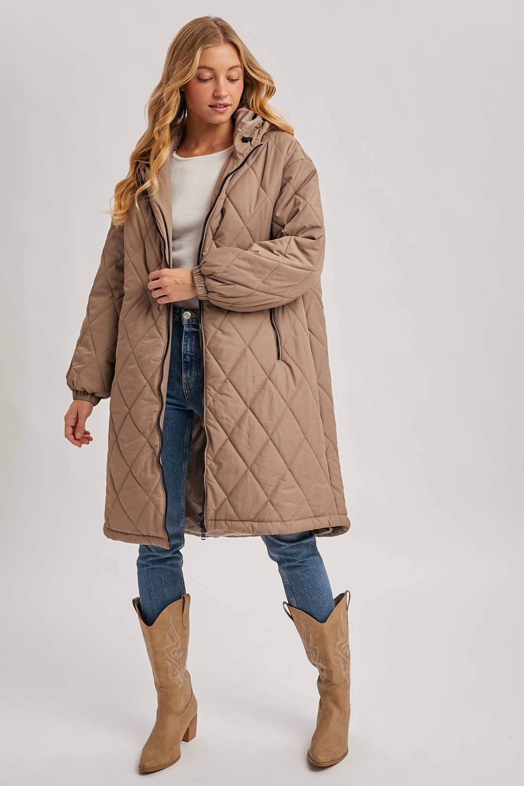 Bluivy - Vente Doudoune – femme - DOUDOUNE LONGUE MATELASSÉE23