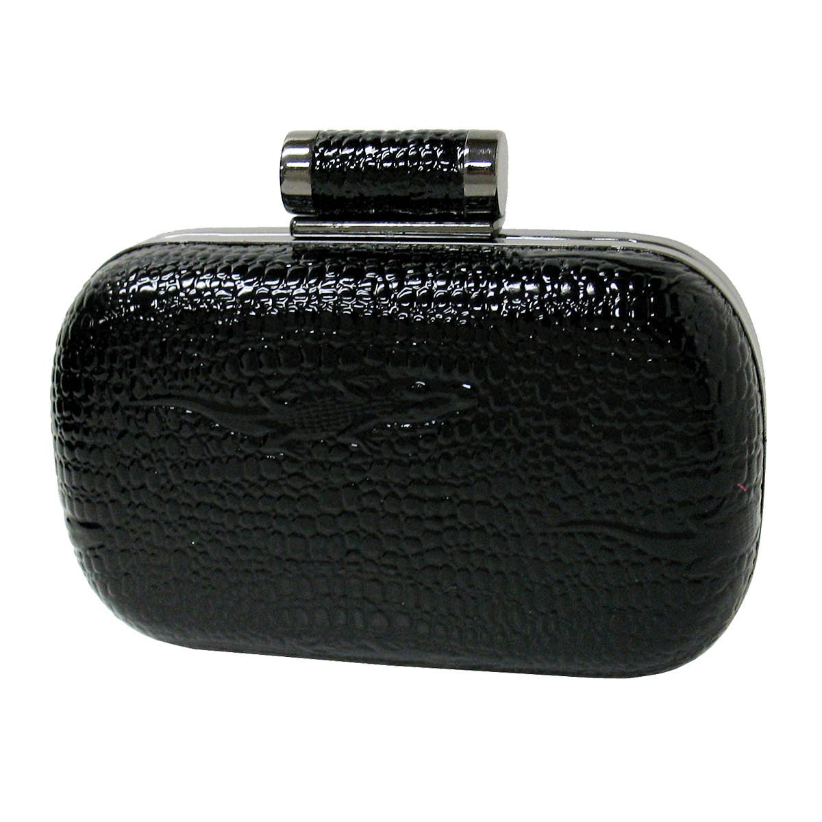 JNBFASHION.COM - Wholesale Clutch Bag - Women's - Crocodile Print Evening Box Clutch2