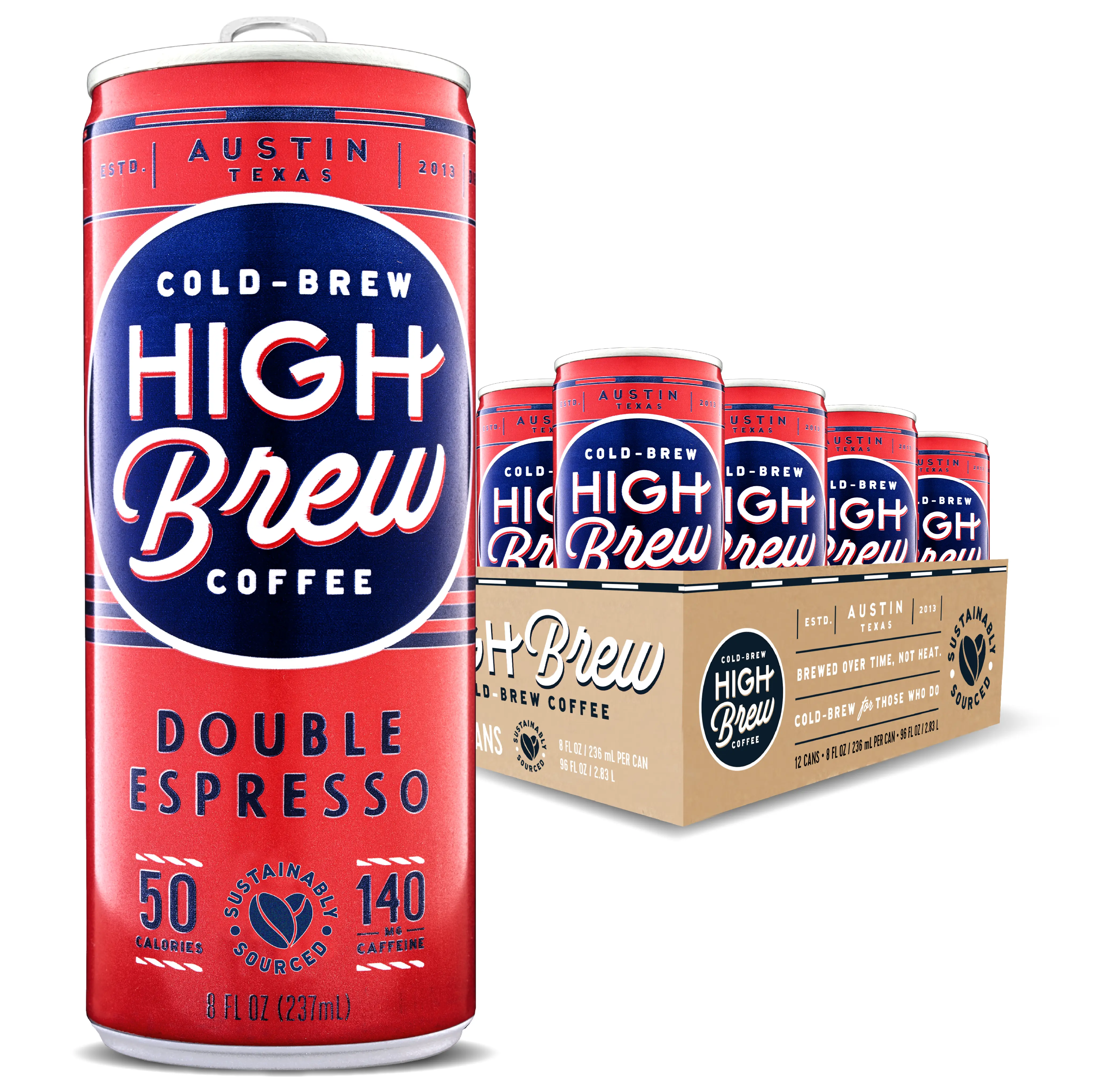 High Brew Coffee - Wholesale Iced Coffee/Cold Brew - Double Espresso3
