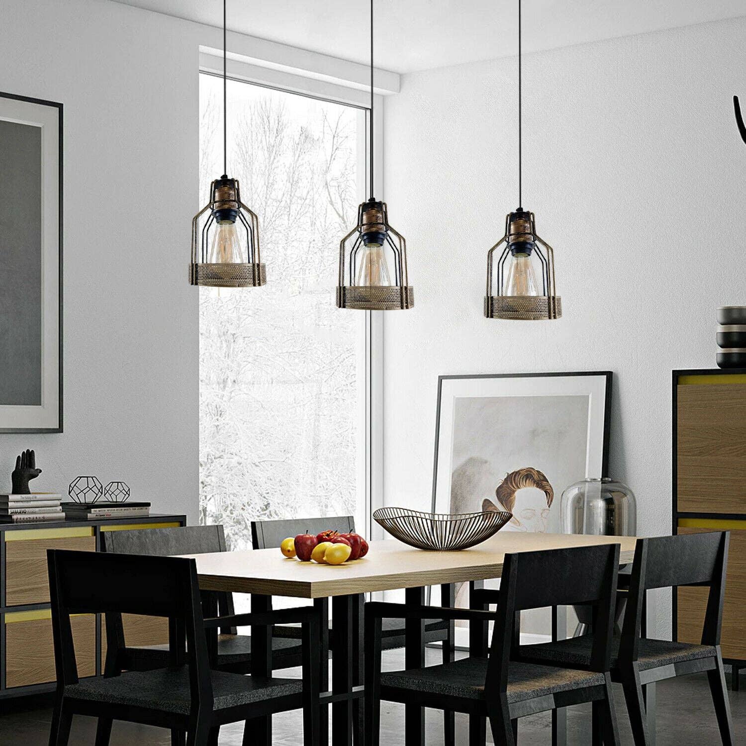 Ledsone - Wholesale Chandelier/Hanging Light - Vintage Retro Industrial Ceiling Pendant Living Room Kitchen1