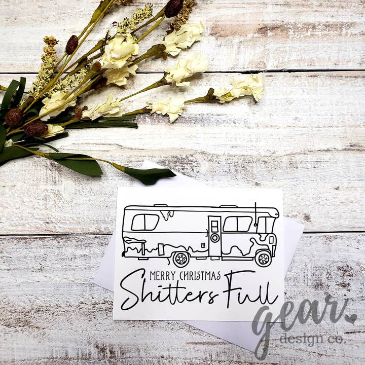 Carte "Shitters Full" pour la vente par Gearhart Design Co.