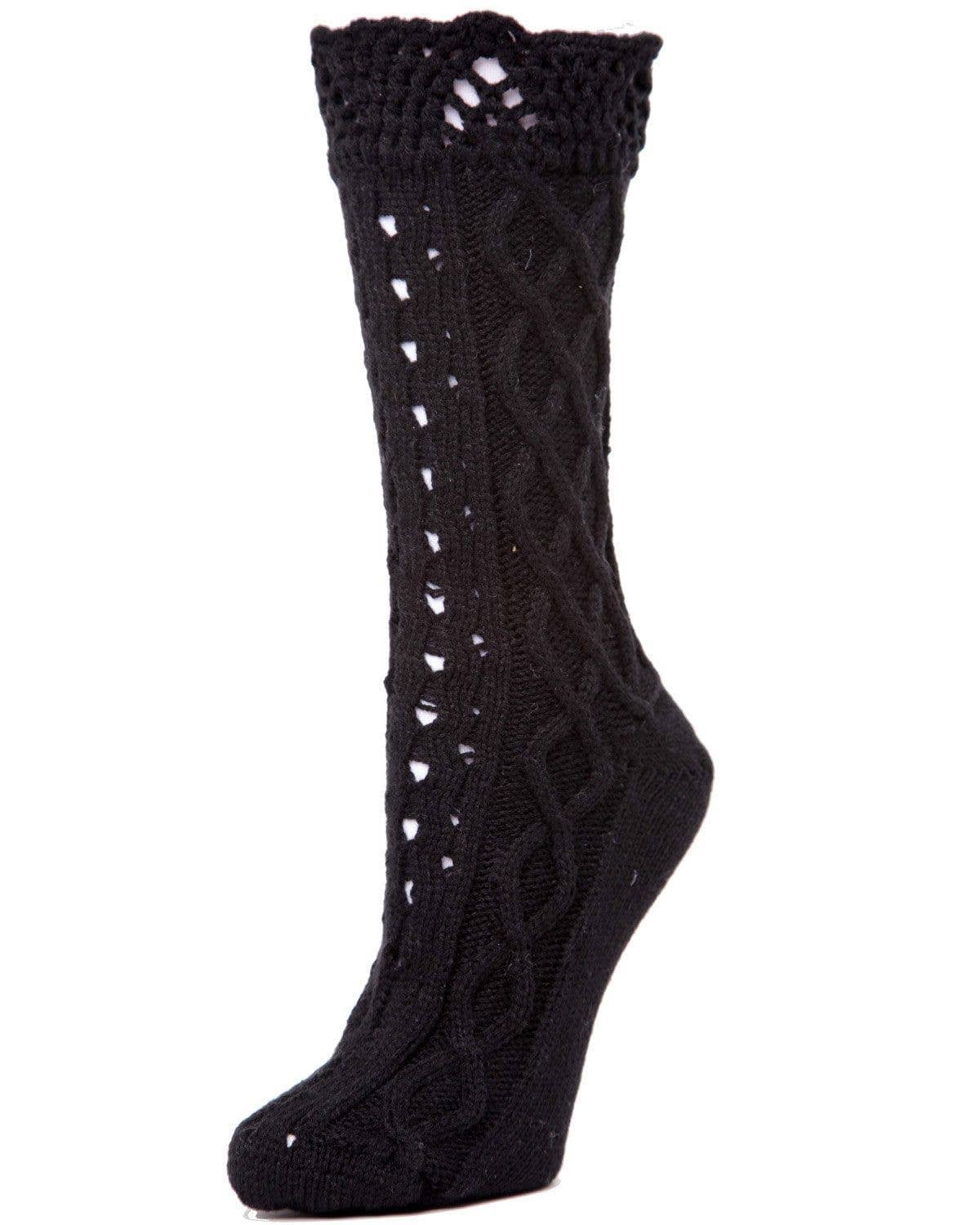 Infinity Classics International Inc. - Wholesale Socks - Women's - MeMoi Mixed Patterns Chunky Knit Crew Socks0