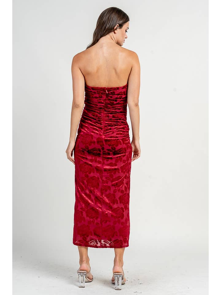 BEIVY & COLLABO – wholesale Dress – Women's – CD30627S / SWEETHEART S/L MIDI DRESS7