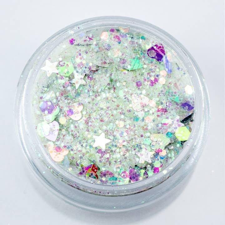 Lunautics – Großhandel Körper-Glitzer/-Schimmer – Schillernder Chunky Glitzer - La La Land1
