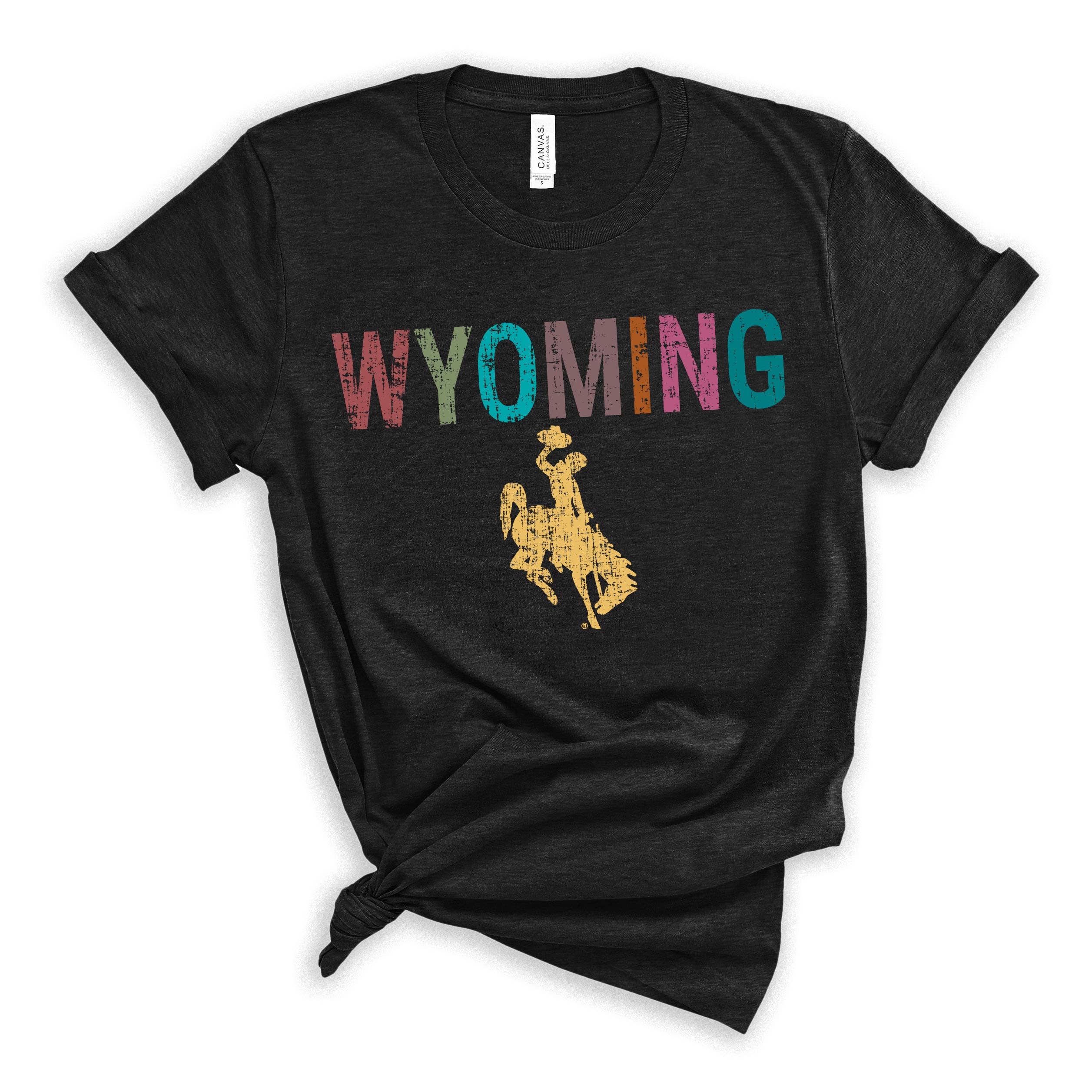 This Joyful Home - Wholesale T-Shirt (Graphic) - Women's - Distressed Wyoming T-Shirt3