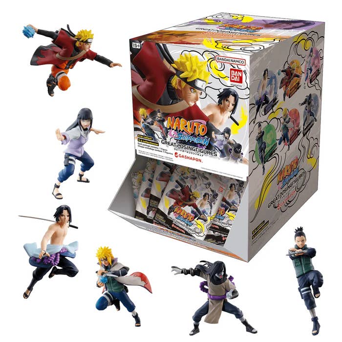 Naruto Great Posing Wave 2 Gashapon Blind Bag for wholesale by Lionstar
