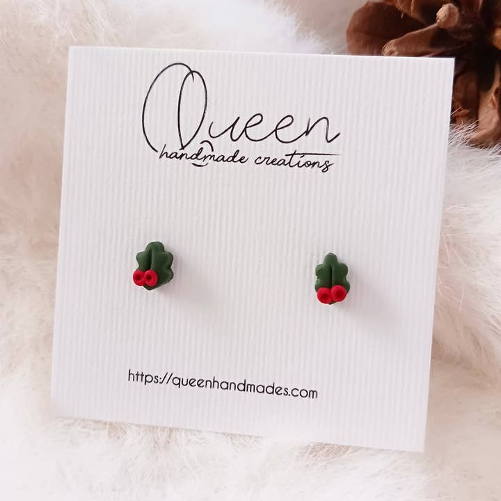 Hollyberry-lerörhängen för wholesale av QUEENHANDMADES