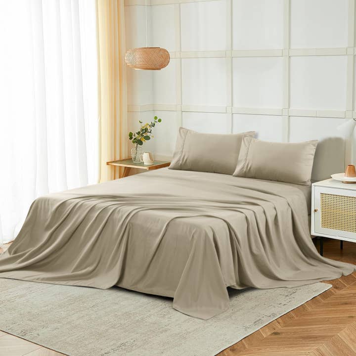 Cottonpassion_US - Wholesale Sheet Set - Sheet Set 4 Pcs Brushed Microfiber Deep Pocket Bed Sheet Set10