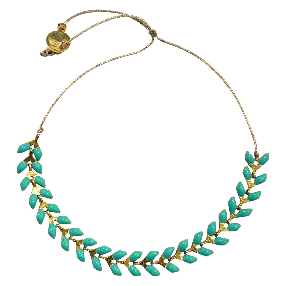 Sophie Deschamps Bijoux – Engroshandel Armbånd med led og kæde – LEOPOLD armbånd med emaljeret kæde7