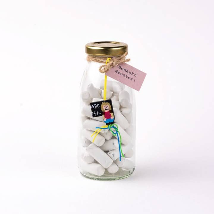Candy jar licorice chalk master for wholesale by Sidedish Cards