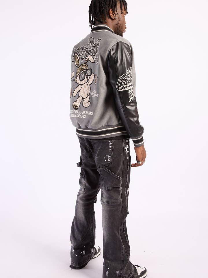 LEFT POINT - Wholesale Varsity/Baseball Jacket - Men's - COLLEGE JACKETS BUNNY