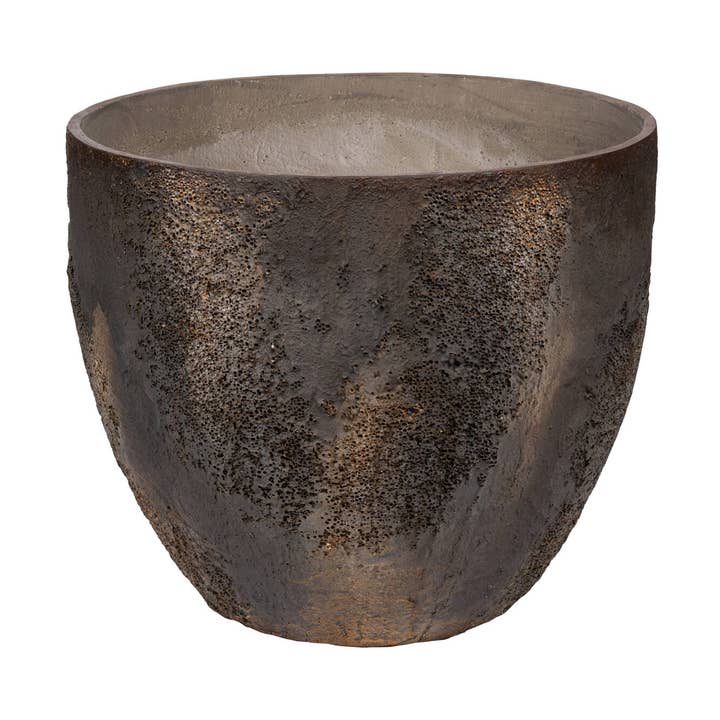 Jesslyn XL - Imperial Brown - L31,5in x W31,5in x H27,56in for wholesale by Pottery Pots