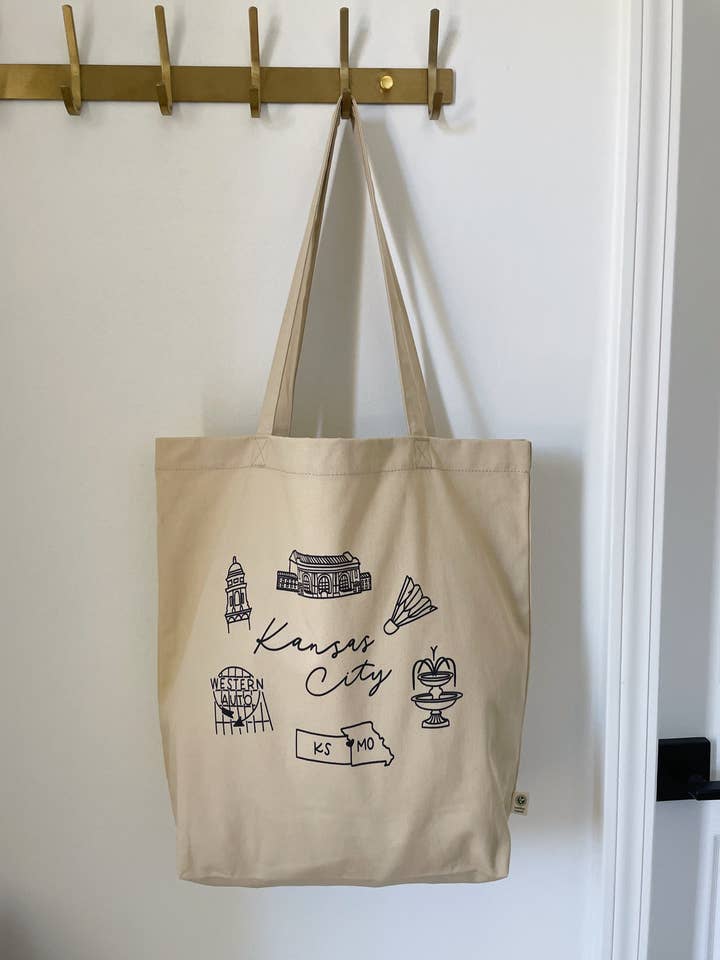 Sacola Kansas City por atacado de Shea Lettering