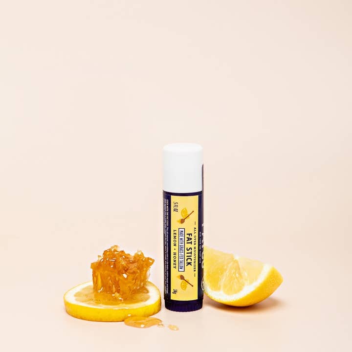 FATCO - Wholesale Lip Balm - Fat Stick, Lemon+Honey - 0.5 oz