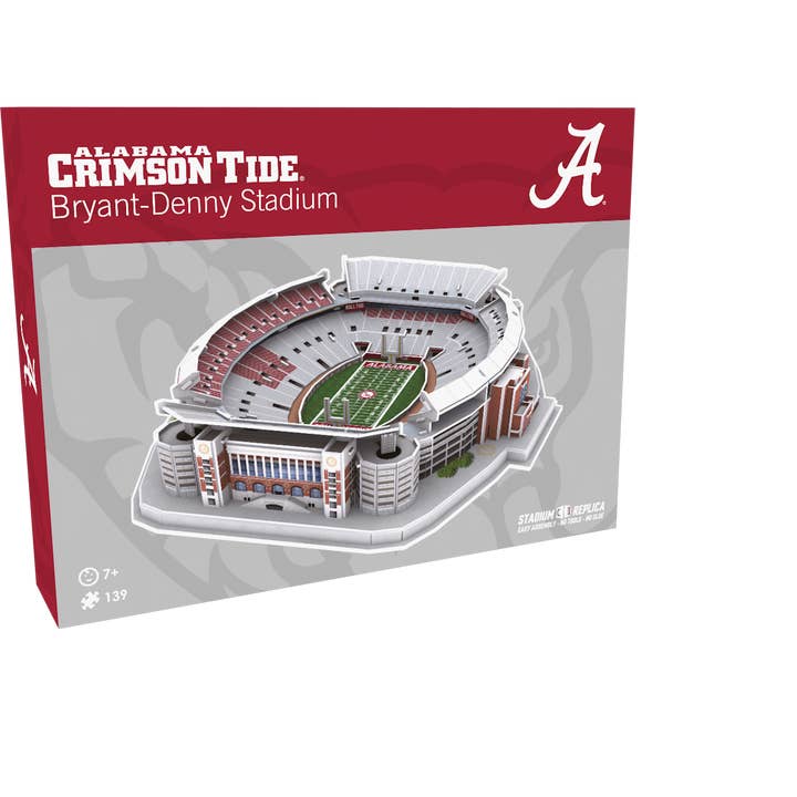 PRO-LION BRICKS AND PUZZLES NA INC - Wholesale Puzzle - Kids - Alabama Crimson Tide 3d puzzle