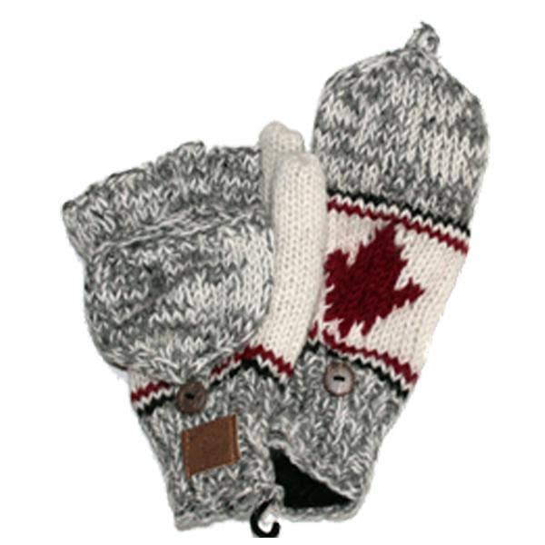 Northern Lifestyles Canada - Venta al por mayor Guantes - Unisex - Guantes de cazador 100% lana para hombre y mujer. 100% lana con forro polar. Hecho a mano.