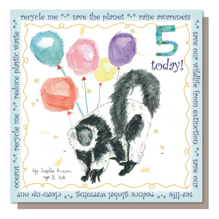 SS042 - Lemur âgé de 5 ans pour la vente par Sweet Design