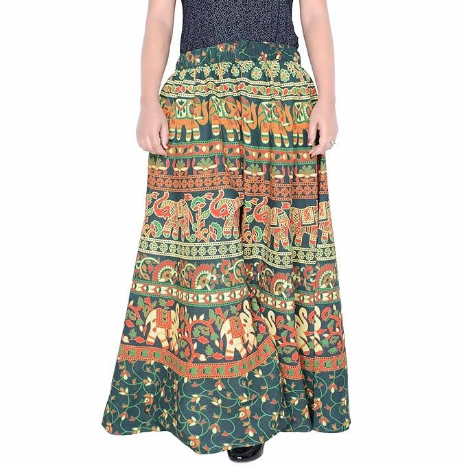 Bhawana Handicrafts – Großhandel Hose – Damen – 5-teiliges Set mehrfarbiger handgefertigter Palazzo-Hosen aus Baumwolle2