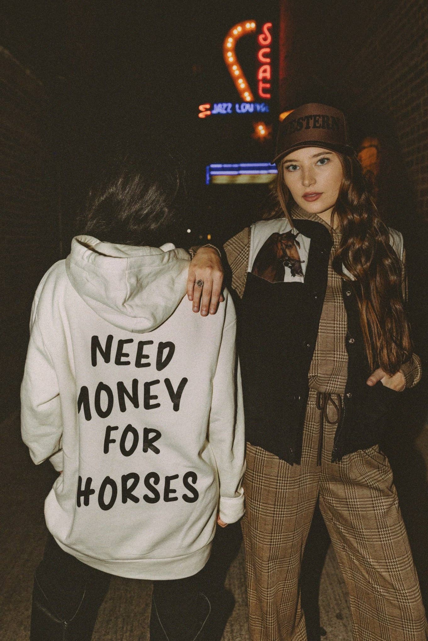 Rodeo Hippie - Wholesale Lounge Set - Women's - HORSE WITH NO NAME PLAID SWEAT SET (Pre-pack 2/2/2/1)10