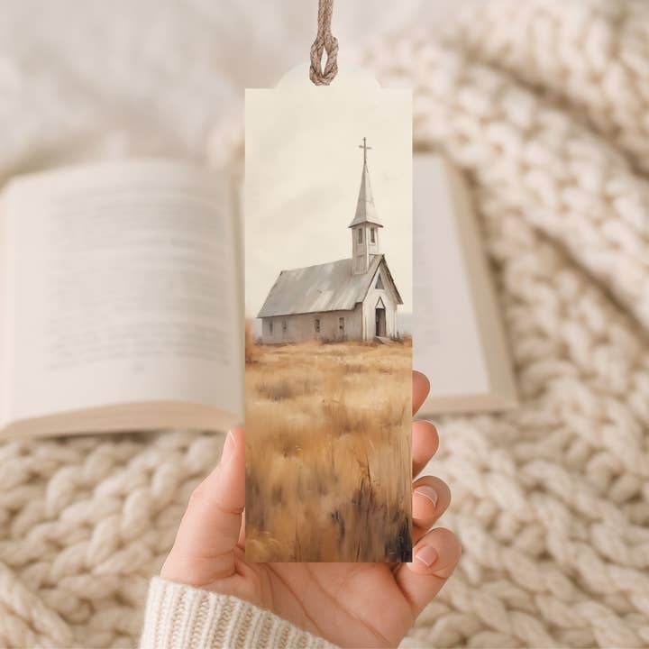 Redeemed Decor - Wholesale Bookmark - Wood Bookmark Church0