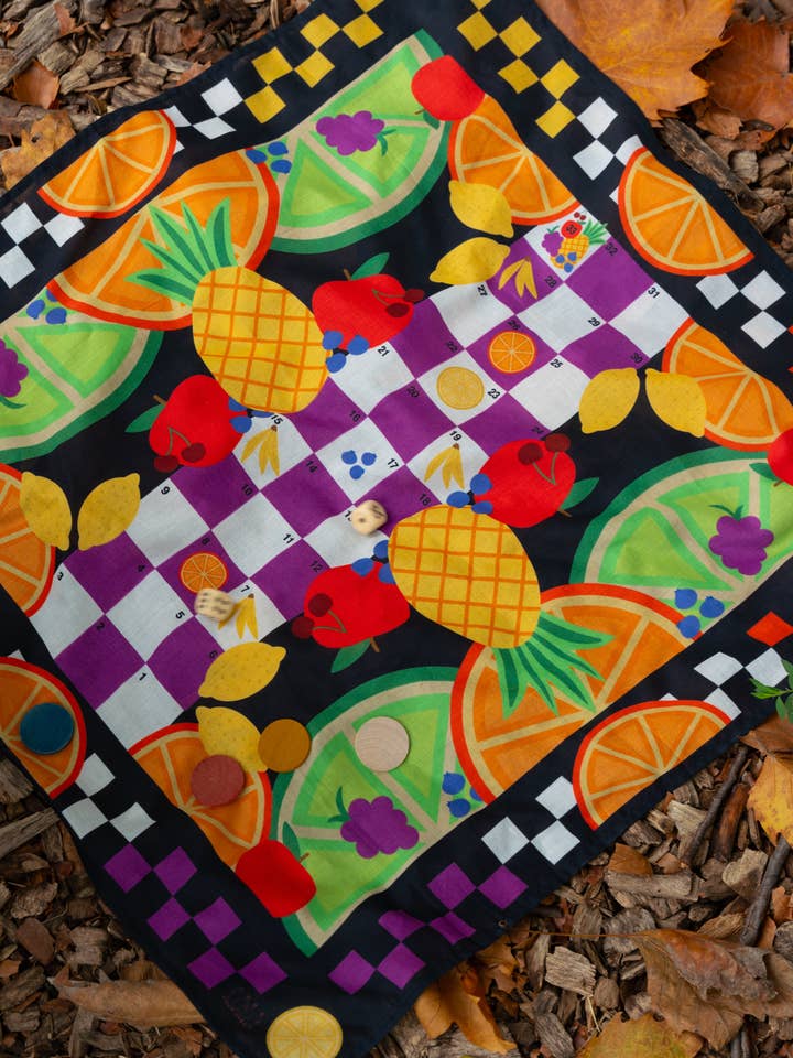 Fruit Salad Bandana Board Game for wholesale by FOUR RABBIT