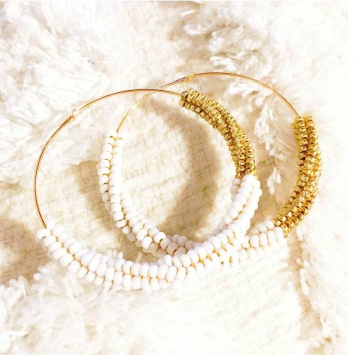 Amazonia earrings for wholesale by Nuquí