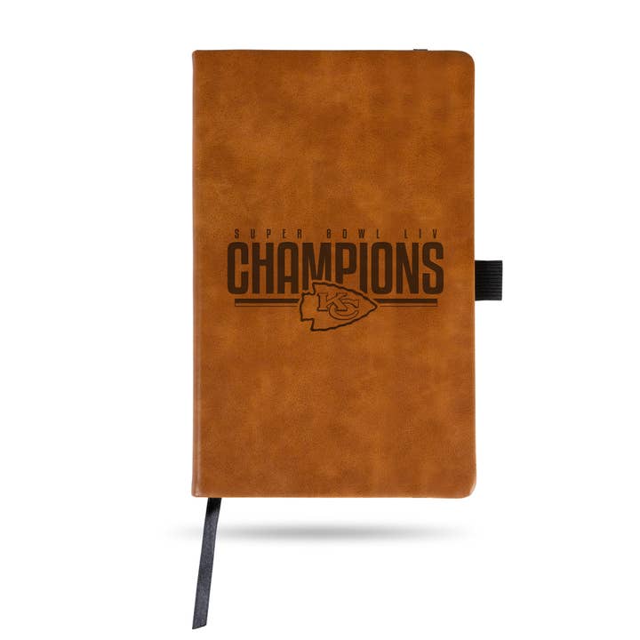 Bloc-notes Petit Gravé au Laser NFL Kansas City Chiefs pour la vente par Rico Industries