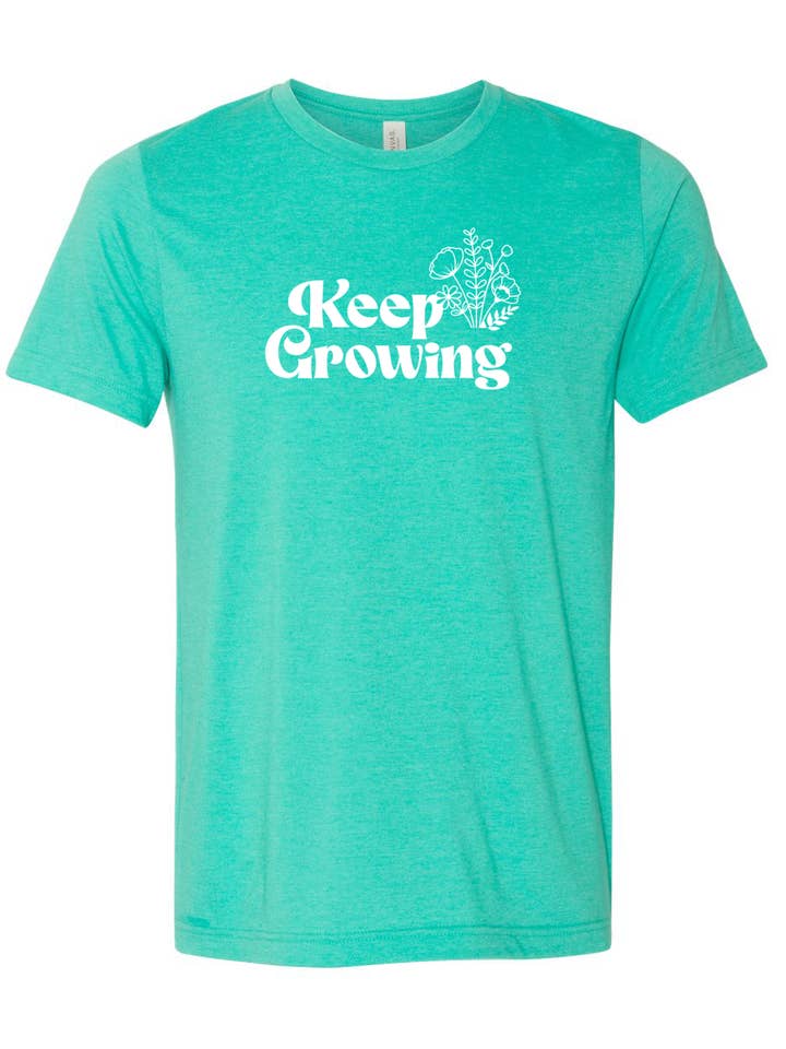 Keep Growing Unisex T-shirt for wholesale by Good Ink