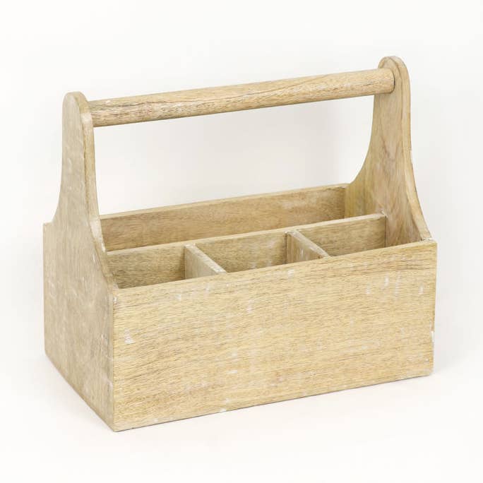 11510 - 13.75x12.25x8 Mango wd caddy with handle Thanks for wholesale by Devanie At Home (Formerly Adams & Co.)