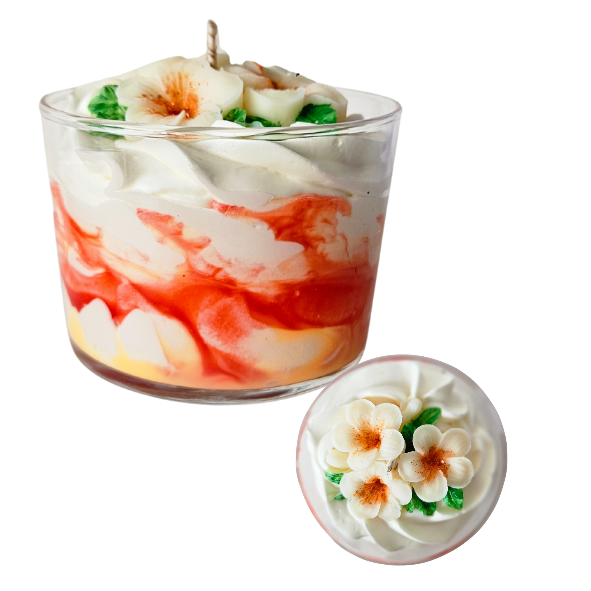 Sab&co - Vendita all'ingrosso Candela in vasetto - Candela Monoi Peach1