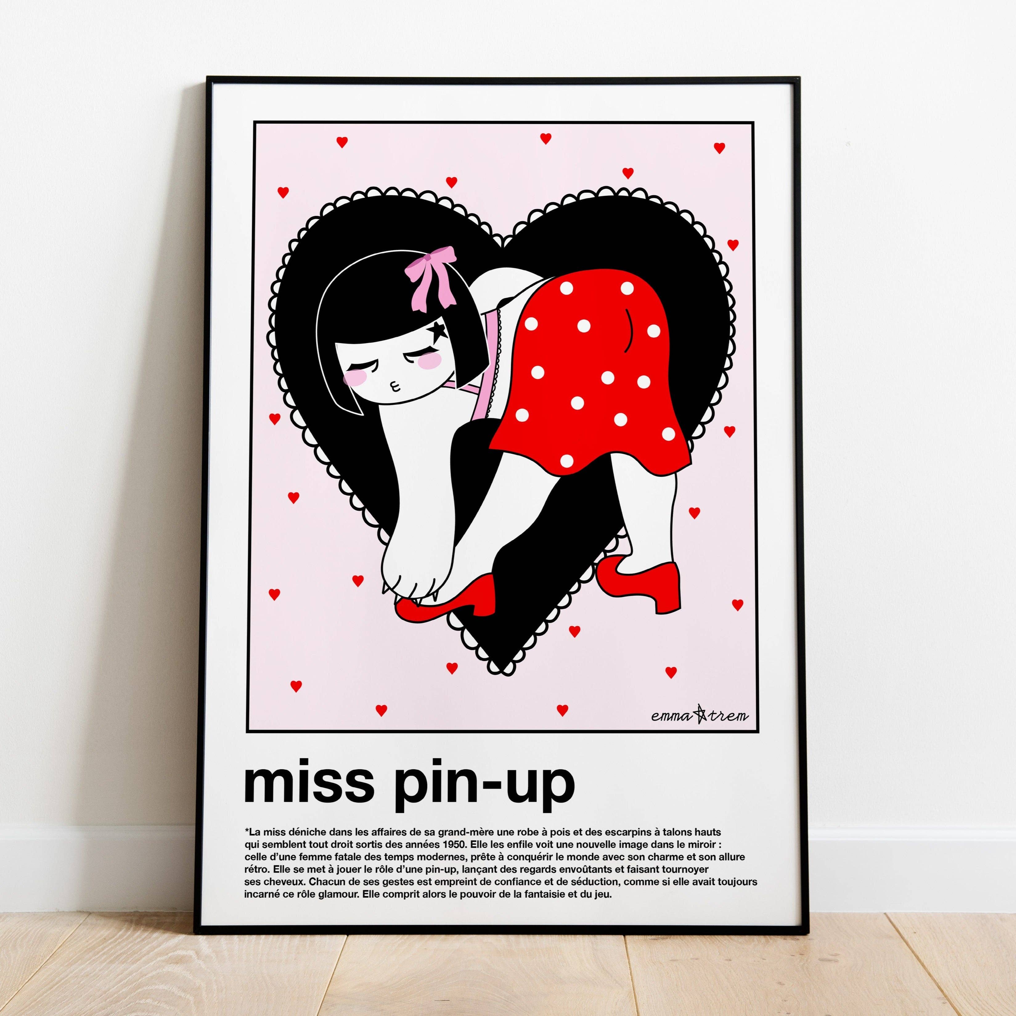 Emma Trem - Wholesale Poster - Poster - Miss Pin-Up0