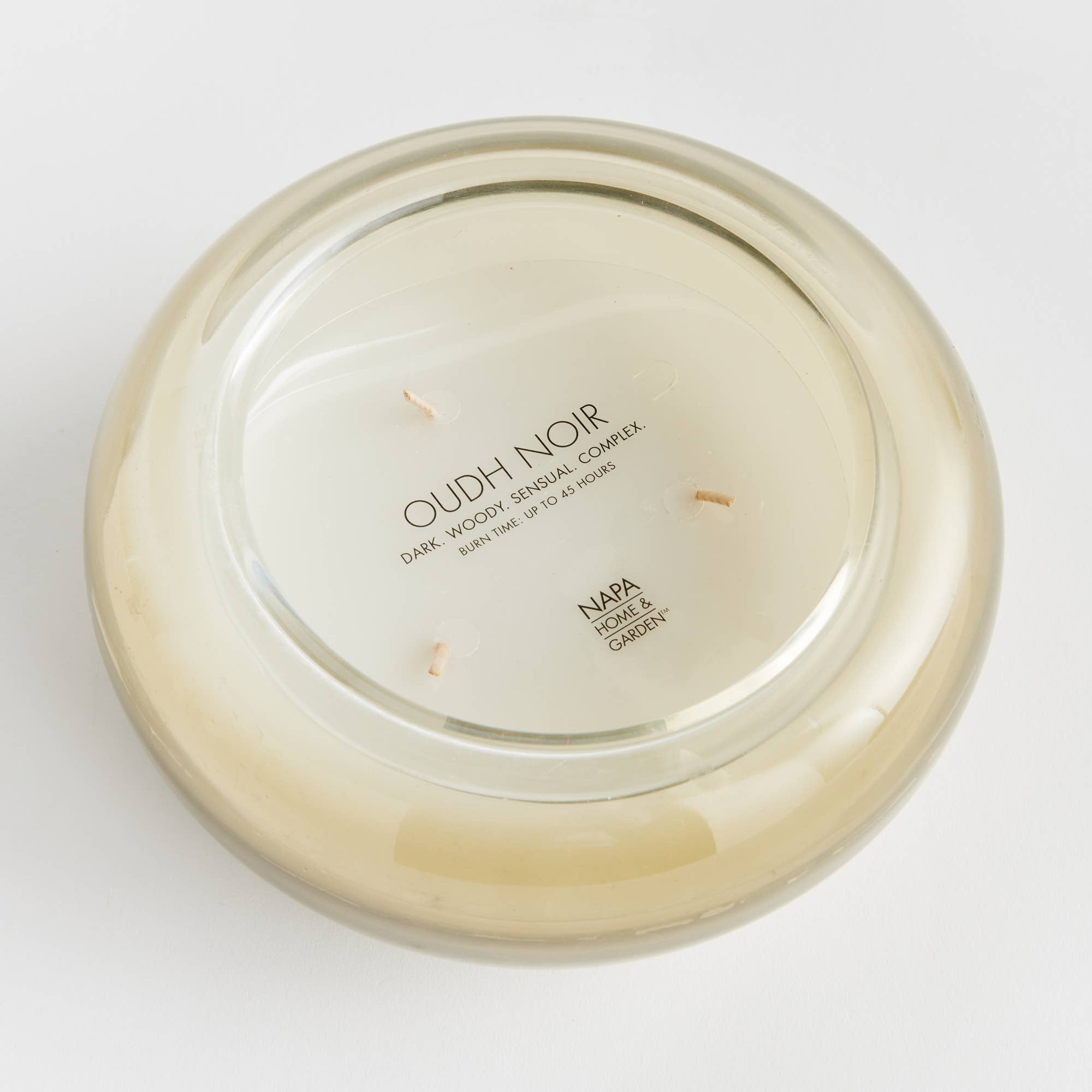 Napa Home & Garden - Wholesale Jar/Filled Candle - Oudh Noir 3-Wick Candle Bowl2