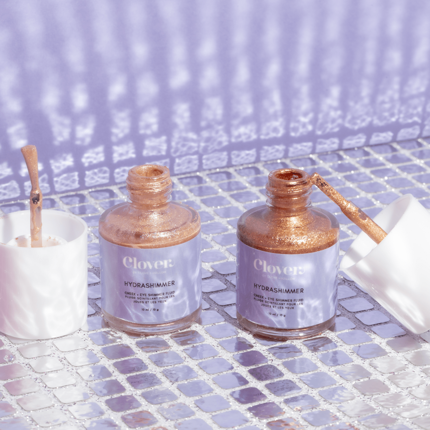 Clover By Clove + Hallow - Venta al por mayor Limpiadores faciales - Fluido para ojos Hydrashimmer Cheek +1