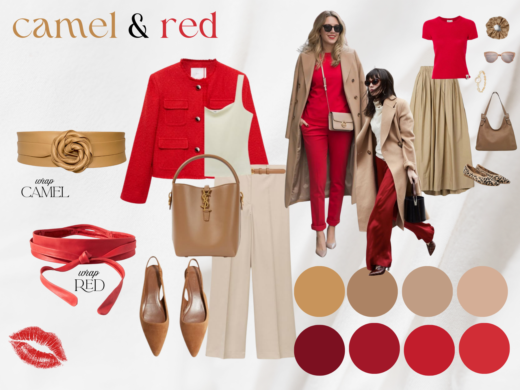 ADA Collection Belts - Wholesale Belt - Women's - Wrap Belt - Golden Camel3