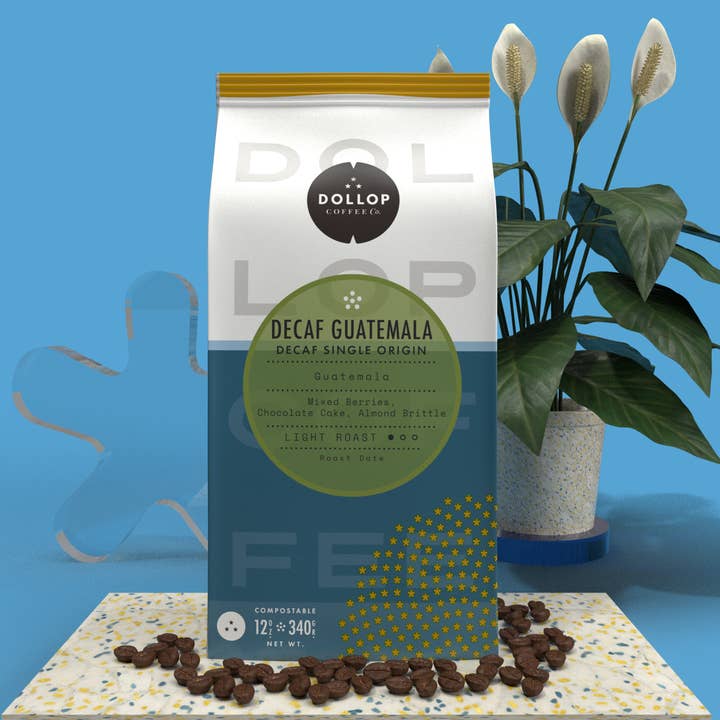 Decaf Guatemala for wholesale by Dollop Coffee Company