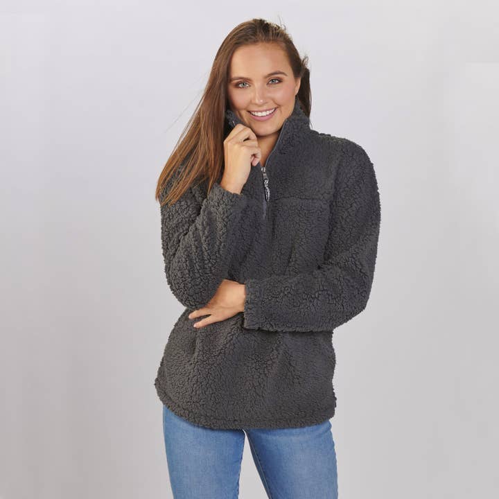 Boxercraft - Wholesale Fleece - Women's - Quarter Zip Sherpa Pullover