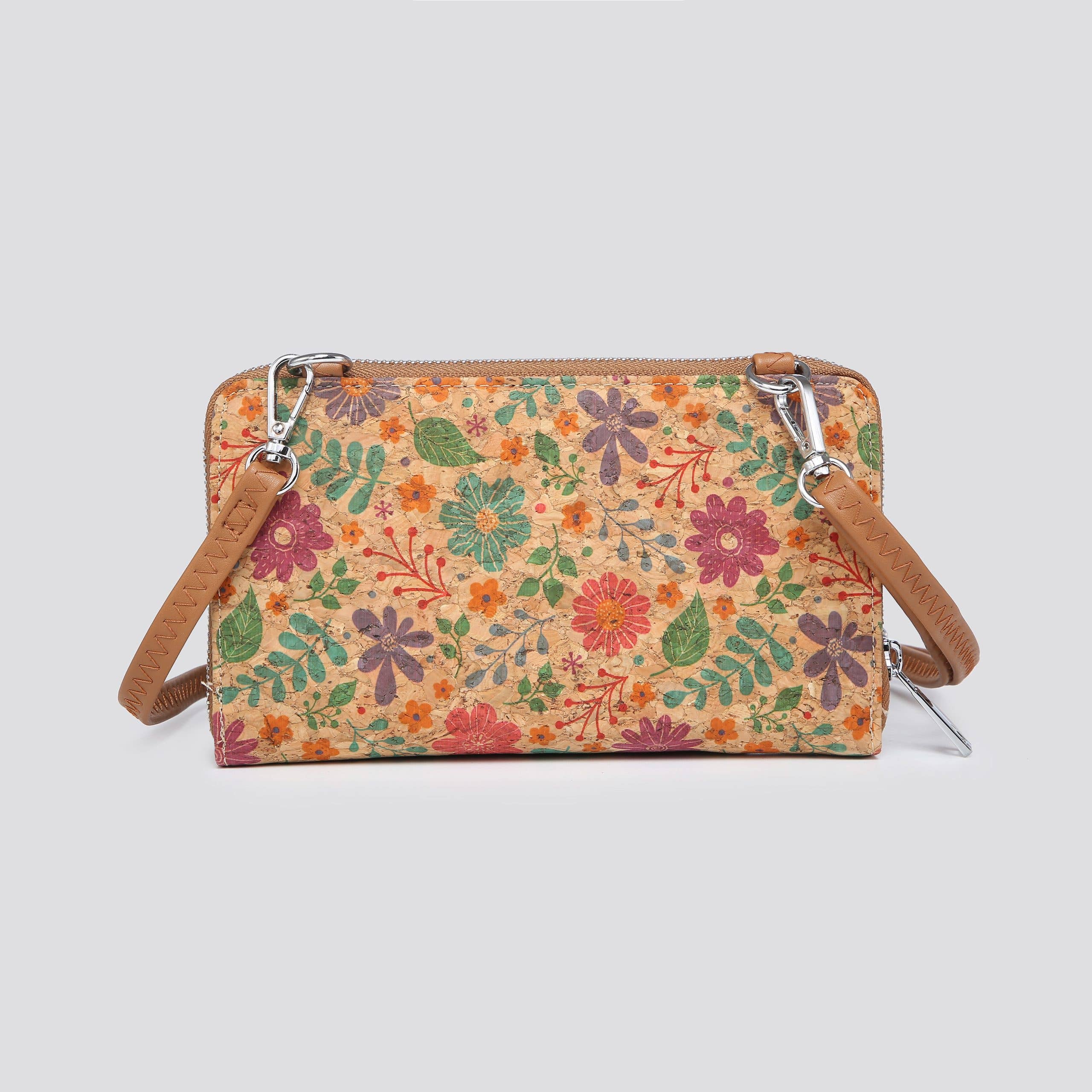 House of Milano - Wholesale Crossbodytas - Dames - Kurken Bloemenprint Crossbody Tas # JNY3150N202510