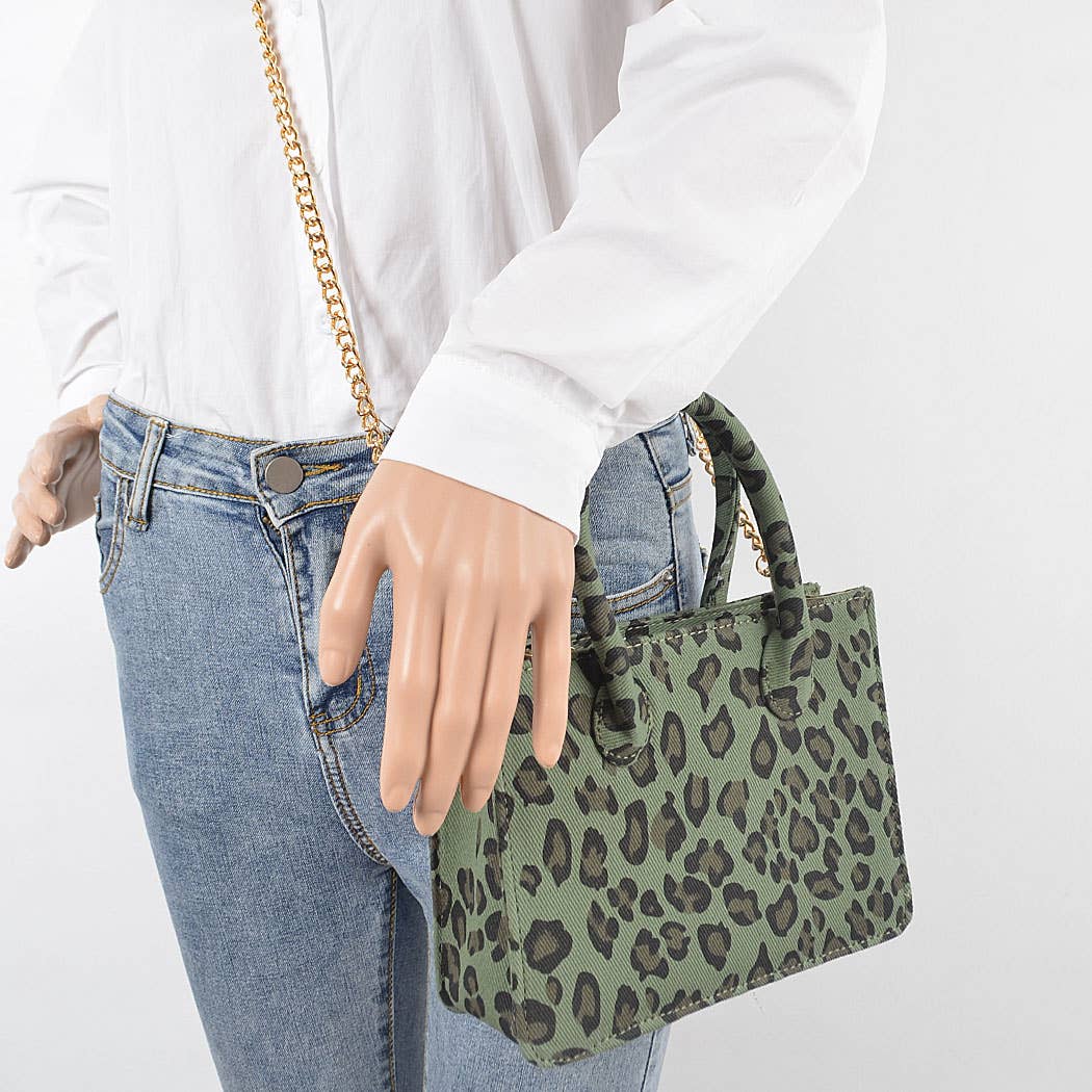 3AM BY H&D ACCESSORIES - Vendita all'ingrosso Borsa tote - Donna - Borsa a tracolla media in tela Leo5