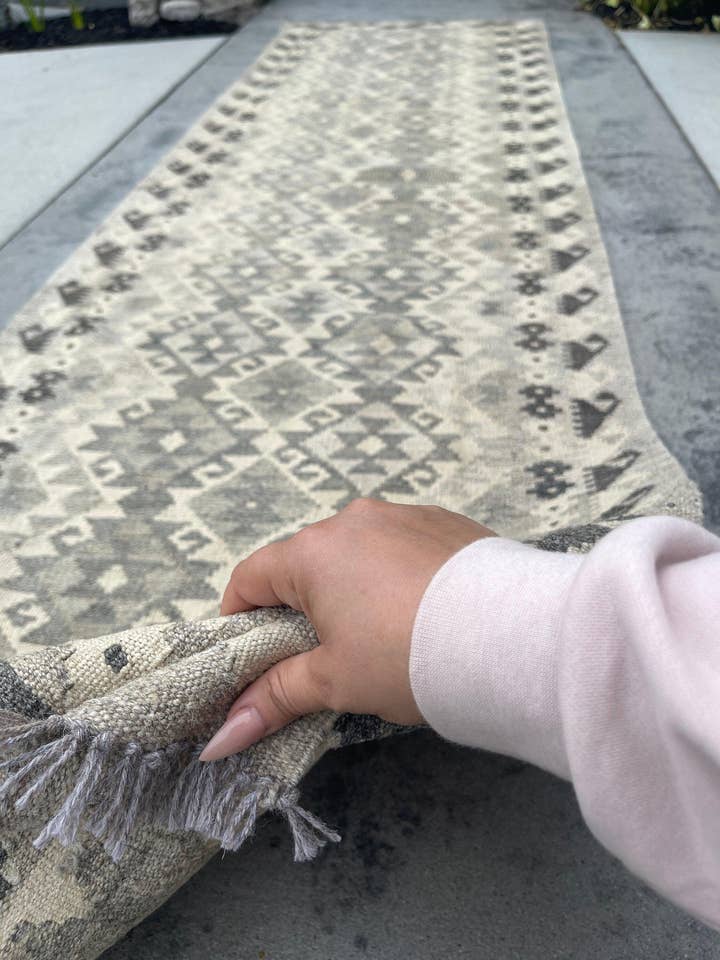 Walker - 3x10 Afghan Kilim Runner for wholesale by The Rug Mine