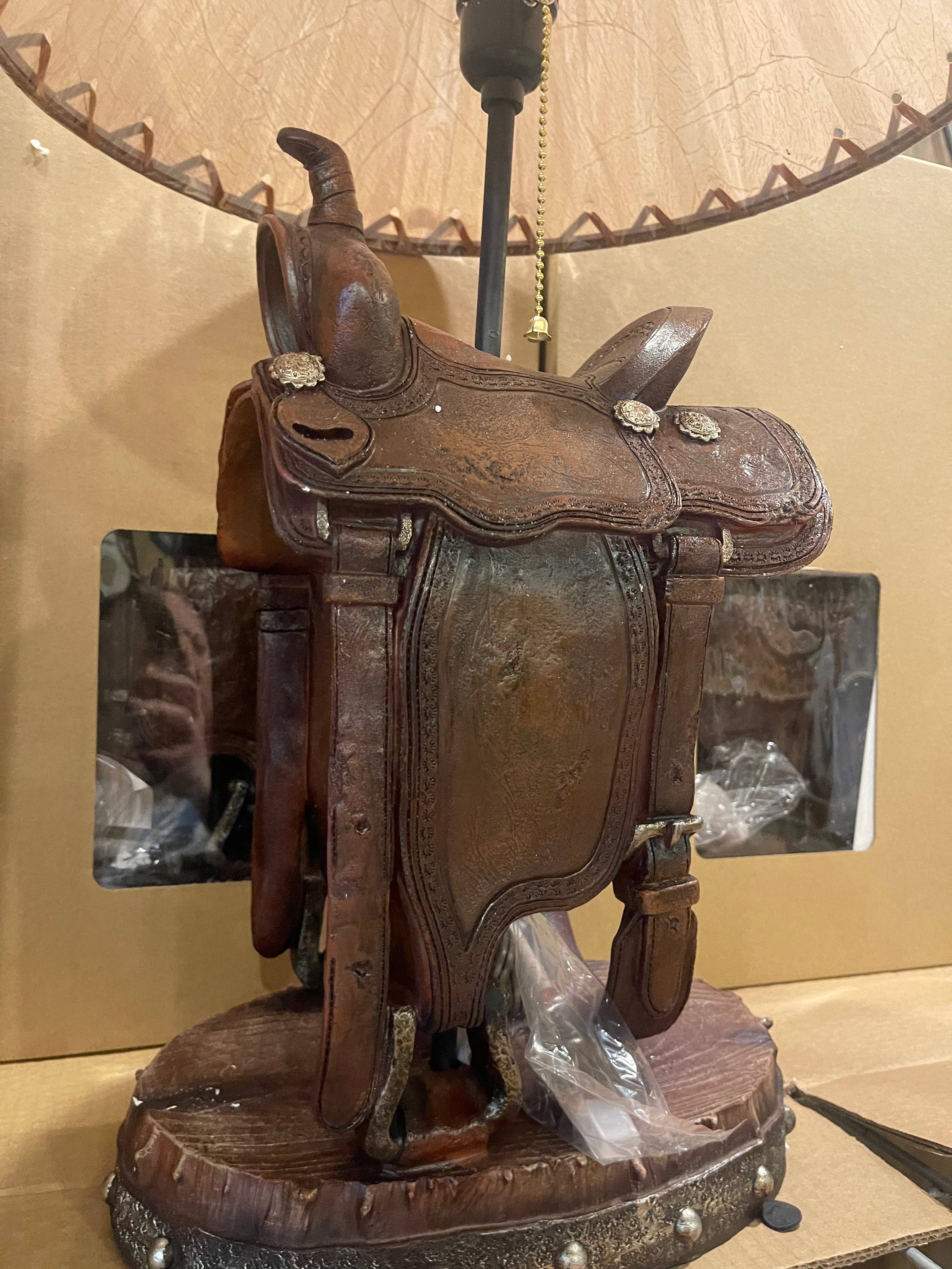 Broads Market - Wholesale Accent/Desk Lamp - RA1405 Saddle Lamp3