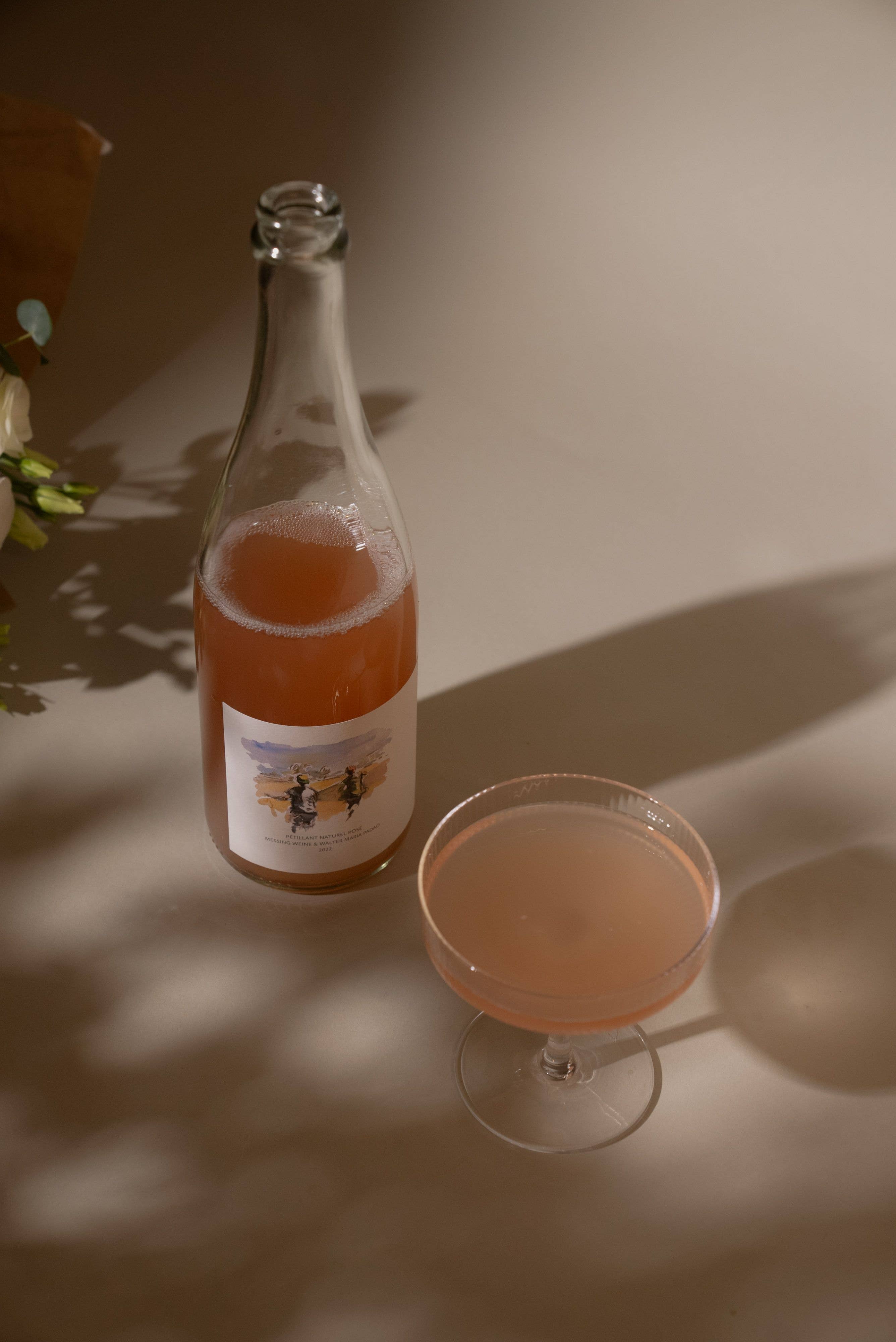 Messing Weine GmbH - Vendita all'ingrosso Vino naturale - Brass Pétillant Naturel Rosé 2022 Secco1