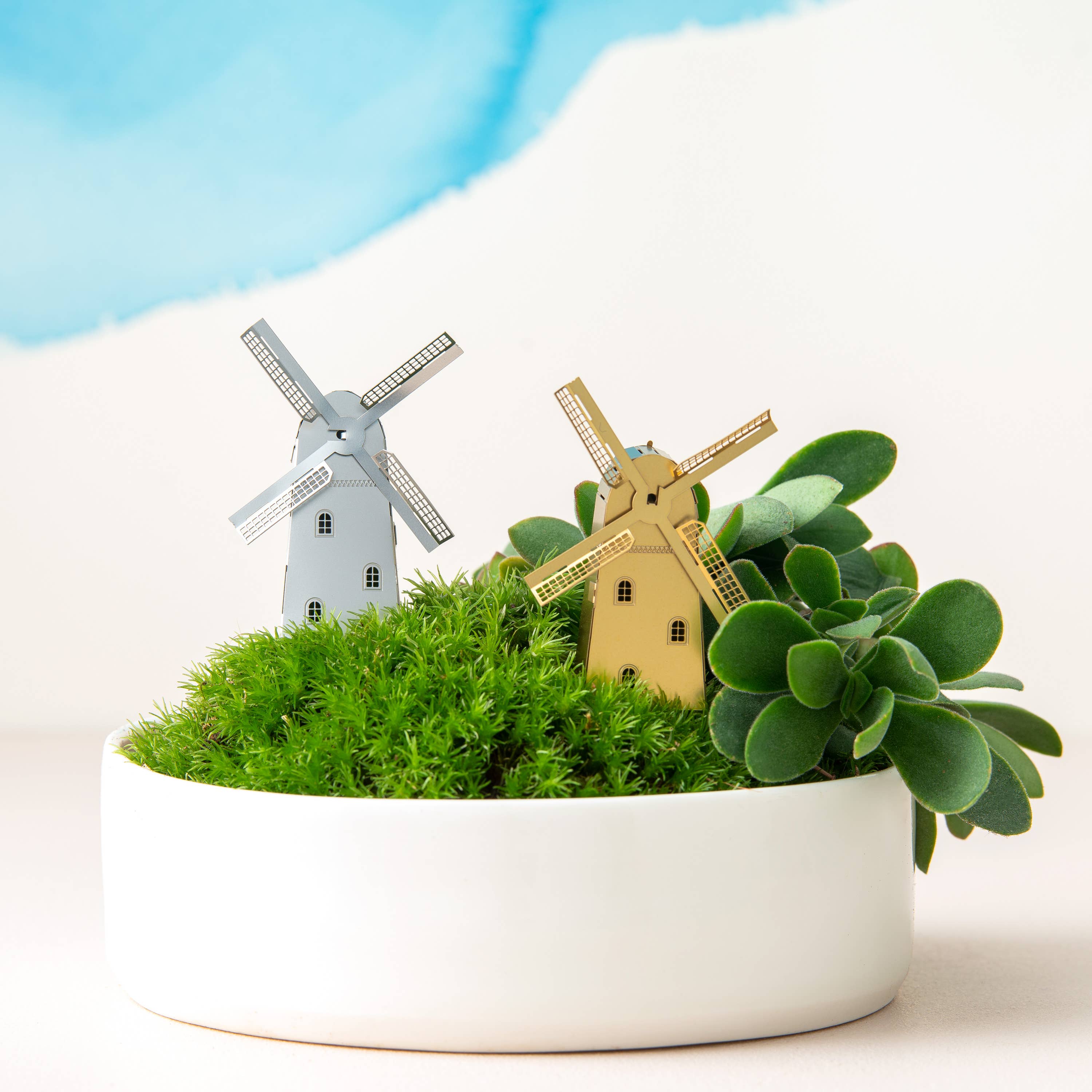 Another Studio UK – wholesale DIY craft kit – Windmill Brass Mini Model For Terrarium & Diy Crafting3