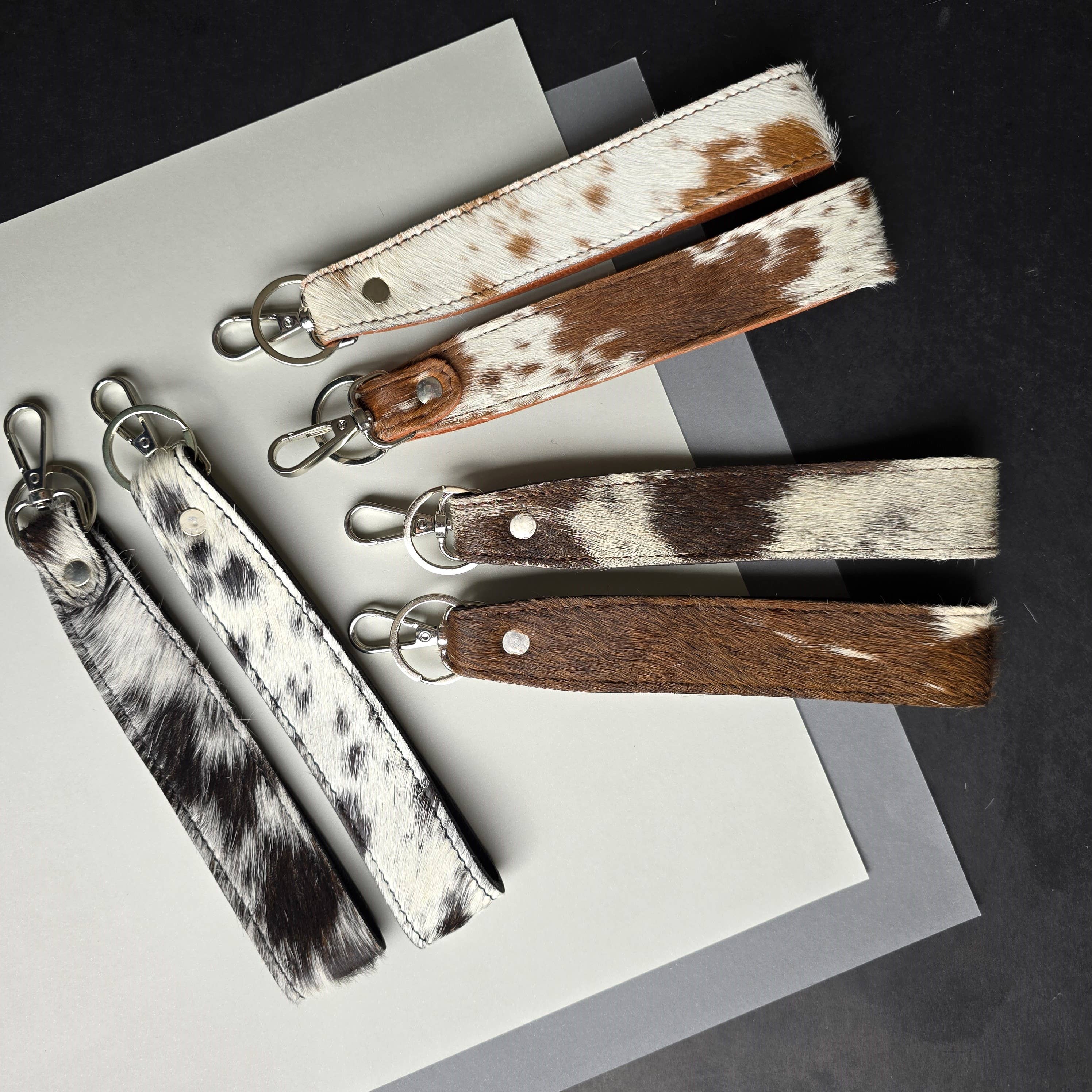 Ranchers Closet - Wholesale Keychain - Women's - Hair-on Western Long Keychain - Genuine Cowhide Keychain8