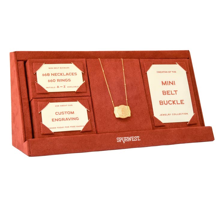 Upright Velvet Display Full Set for wholesale by SpurWest