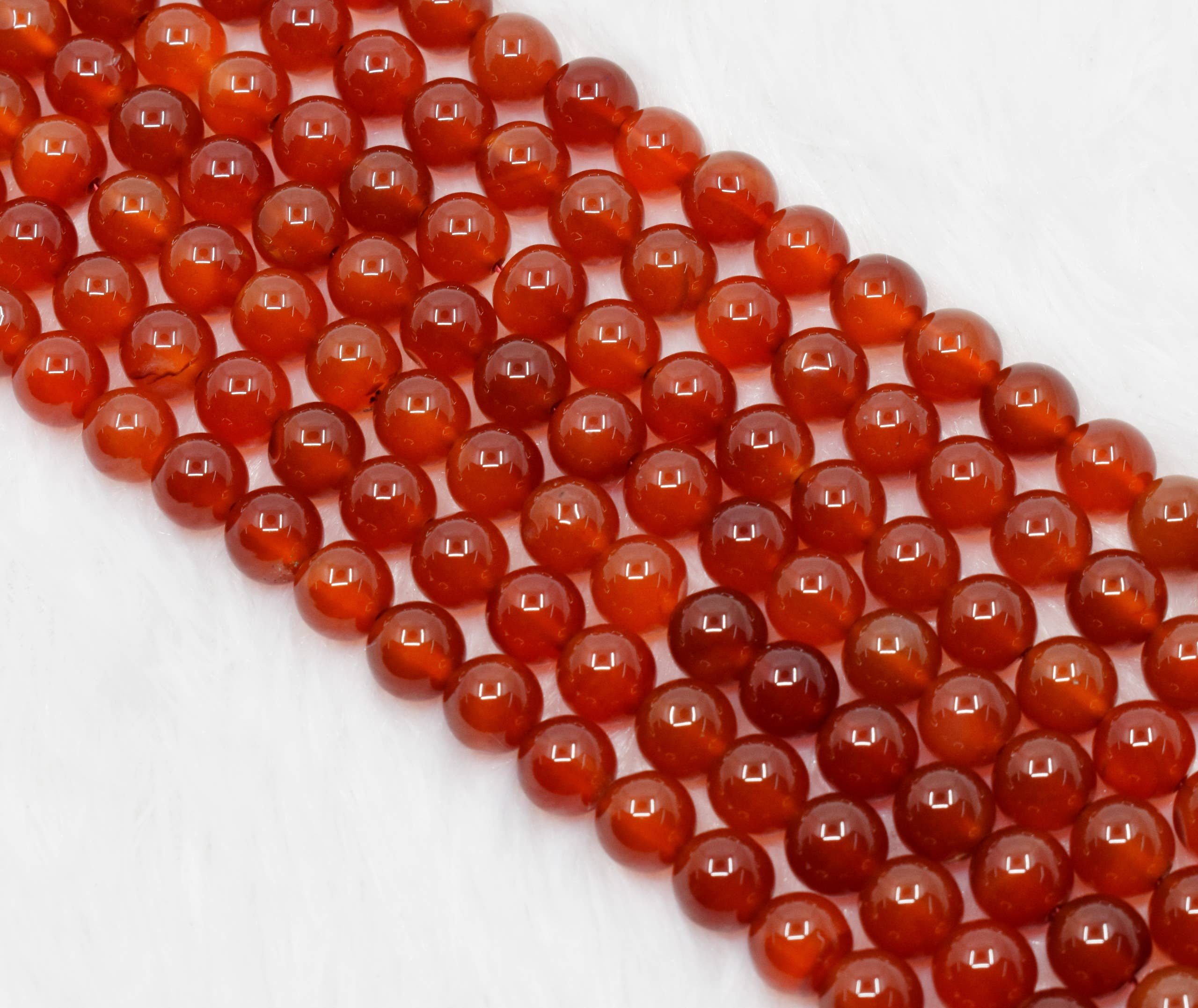 AK Healing Crystals - Wholesale Beads - Red Onyx Round Beads, Crystal Bead Jewelry 4-12mm0