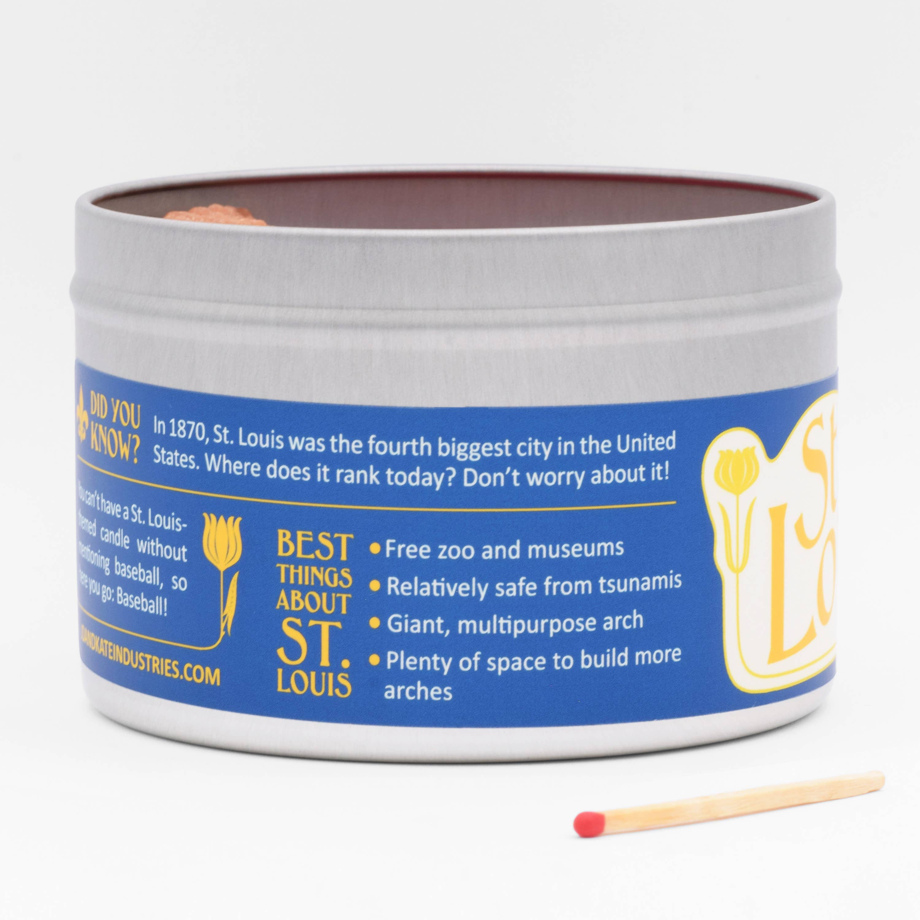 JD and Kate Industries - Wholesale Novelty Candle - St. Louis Scented Candle3