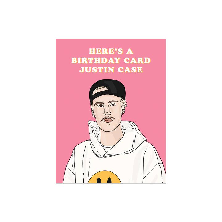 Party Mountain Paper co. - Wholesale Birthday Card - Justin Birthday | Last Chance